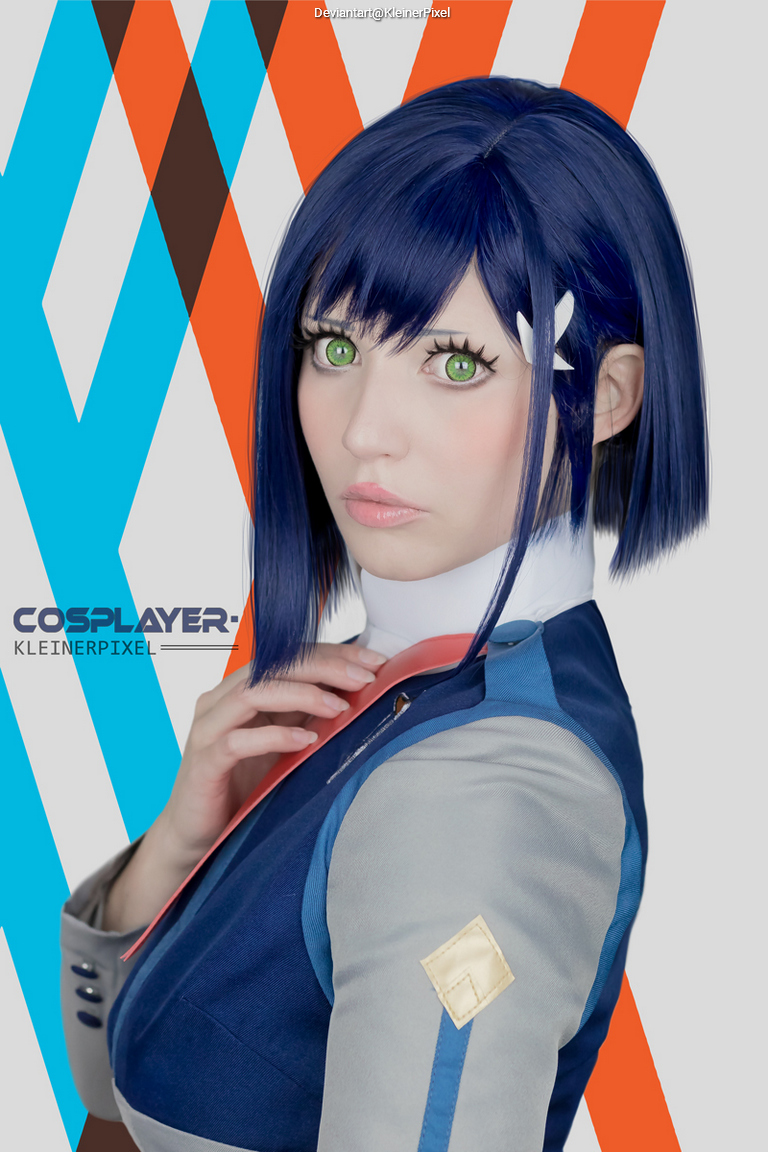 DARLING in the FRANXX - Ichigo (Code 015) Cosplay character costume portrait