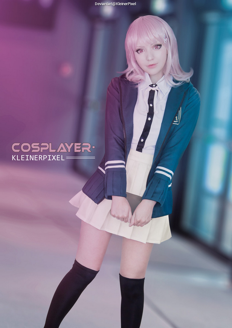 Danganronpa 2 - Goodbye Despair - Chiaki Nanami Cosplay full body portrait