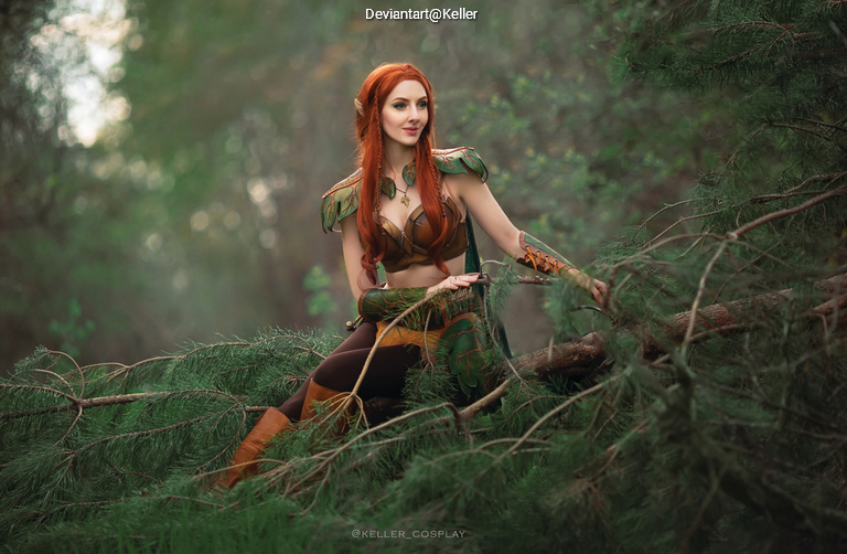 Elf Original Vision Cosplay - inspired character capture