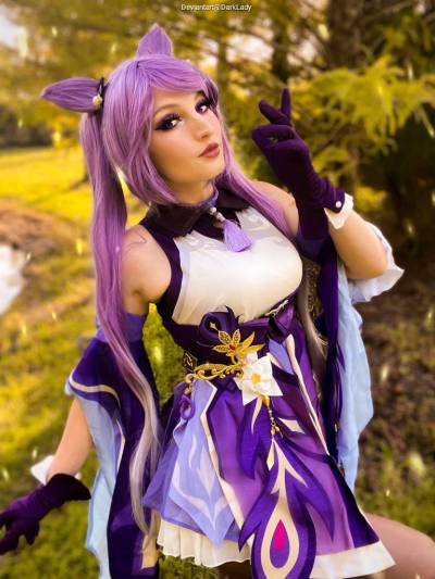 Genshin Impact - Keqing (Driving Thunder) (Piercing Thunderbolt) Cosplay