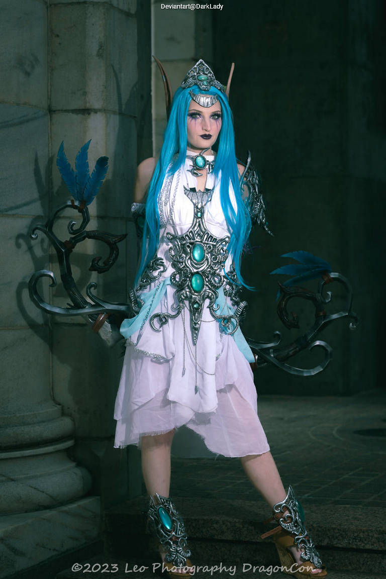 Hearthstone - Tyrande Whisperwind Cosplay costume showcase portrait