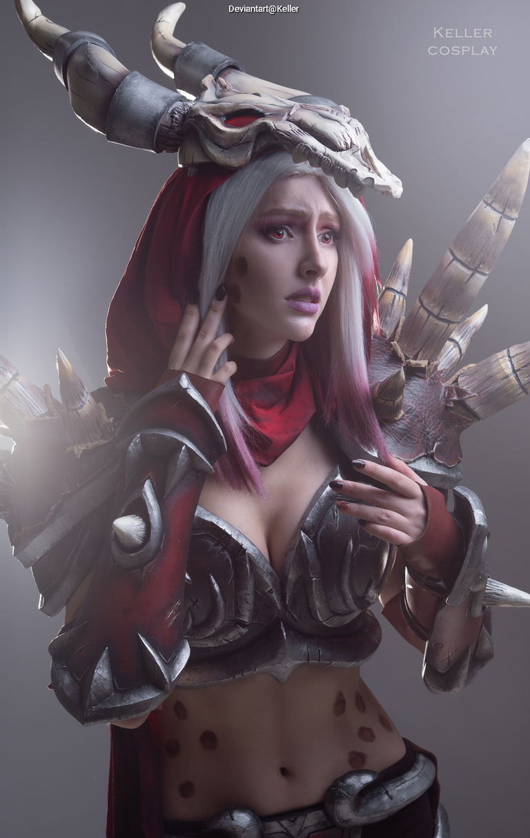 Heroes of the Storm - Sylvanas Windrunner (Blood Raven) Cosplay character recreation portrait