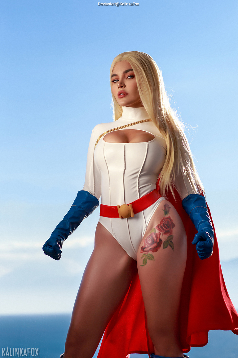 Justice Society of America (Vol 3) #9 (The New 52) - Kara Zor-L (Power Girl) (Karen Starr) Cospay character portrait photography