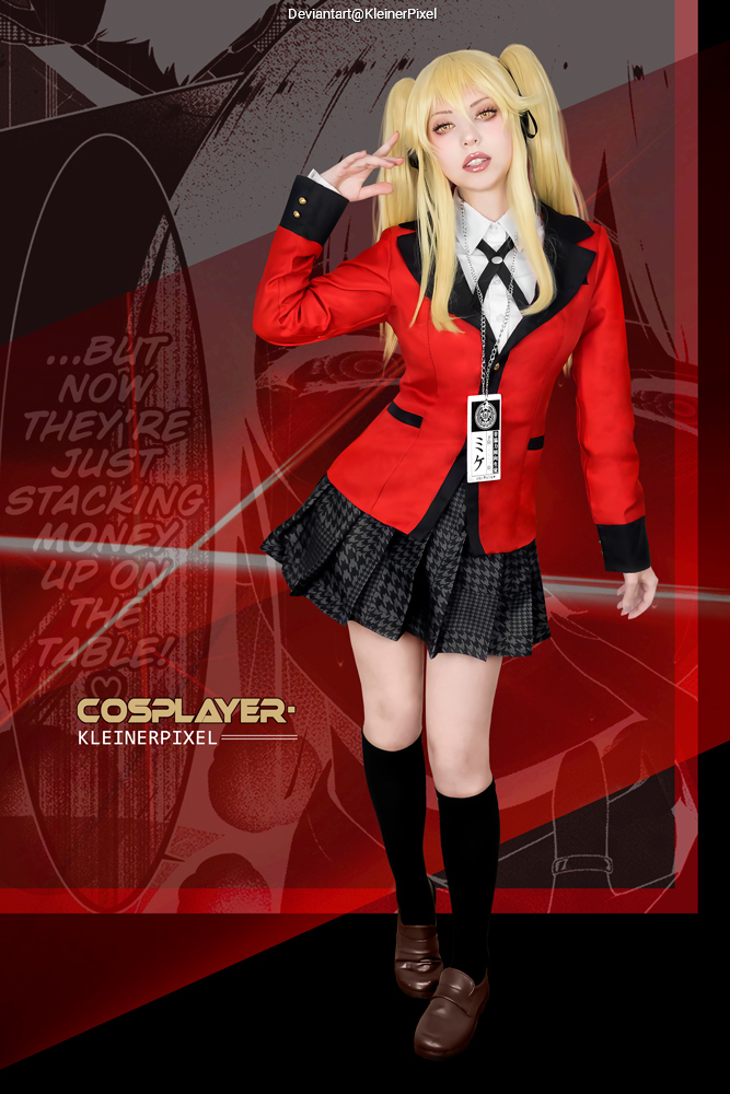 Kakegurui - Compulsive Gambler - Mary Saotome Cosplay full body portrait