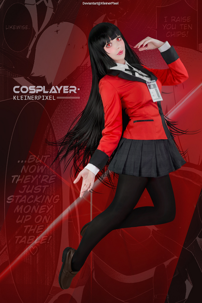 Kakegurui - Compulsive Gambler - Yumeko Jabami Cosplay - portrait photo