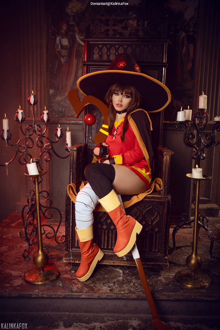 Konosuba - Gods Blessing on This Wonderful World - Megumin (Explosion Maniac) Cosplay character costume portrait