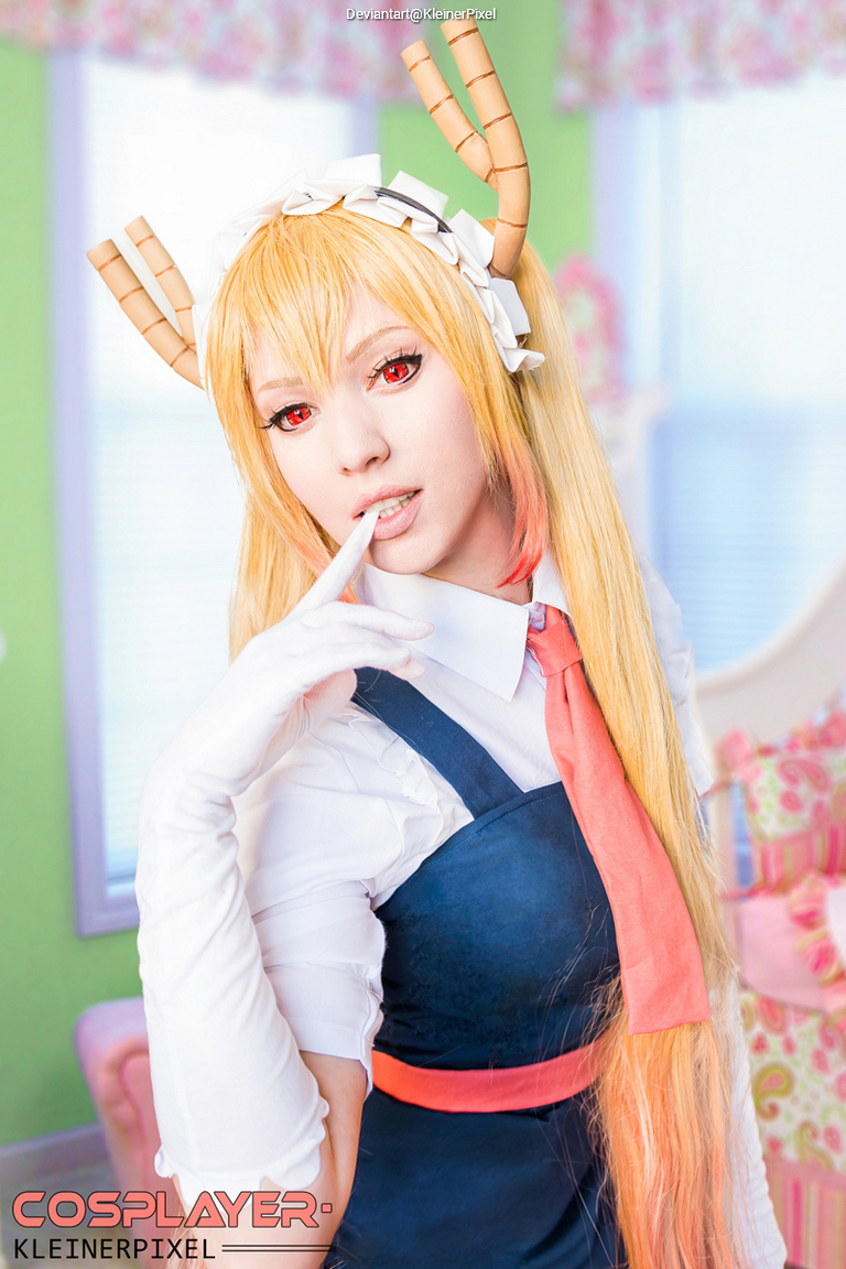 Miss Kobayashis Dragon Maid - Tohru Kobayashi Cosplay full length photo