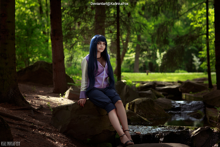 Naruto - Hinata Hyuga Cosplay anime character costume photo