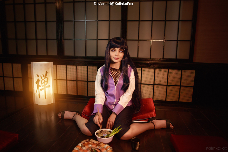 Naruto - Hinata Hyuga Cosplay character portrait photography
