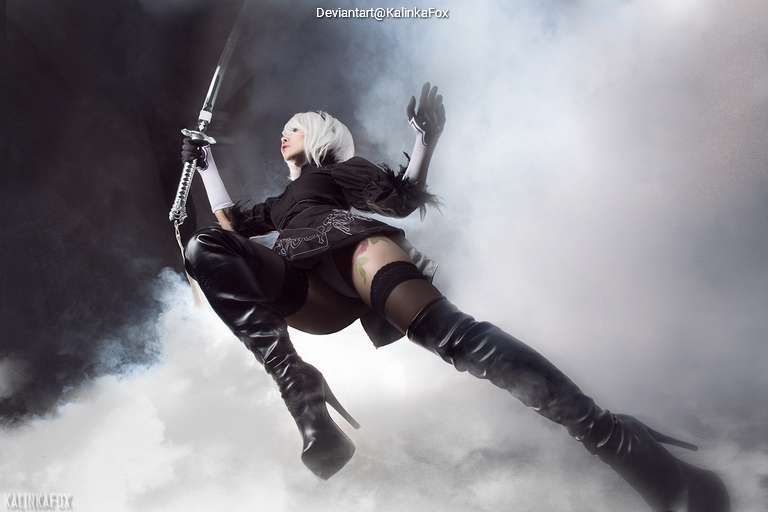 NieR AutomatA - 2B (YoRHa No.2 Type-B) Cosplay character portrait photography