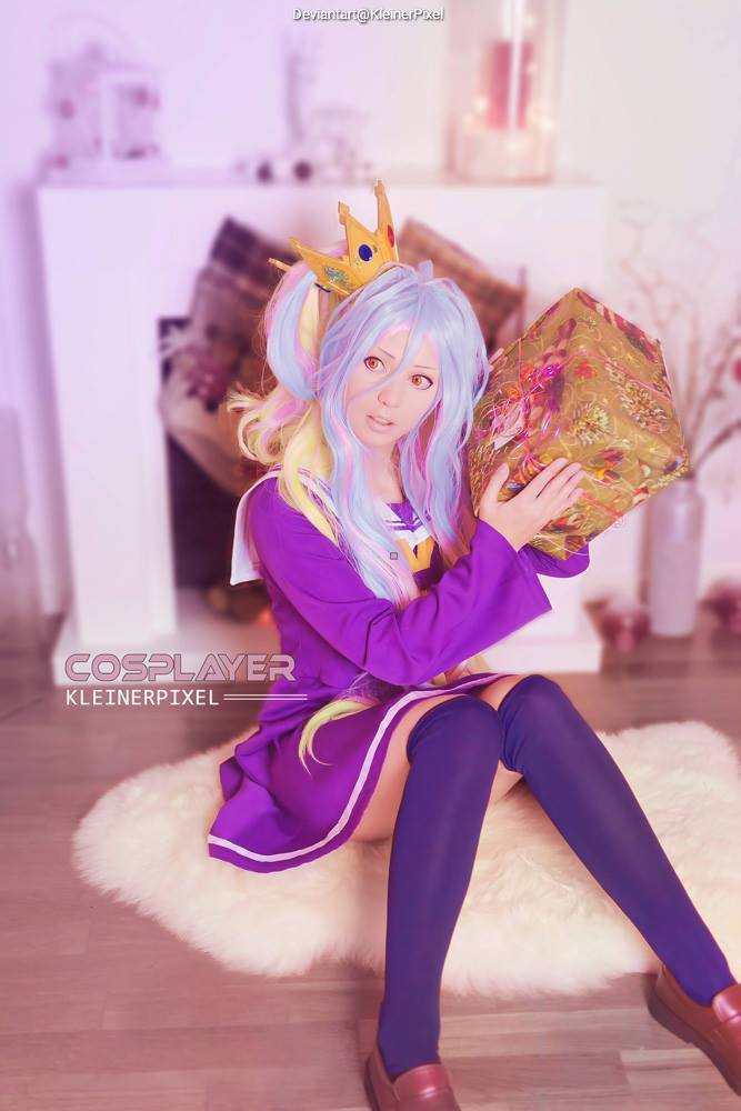 No Game No Life - Shiro Cosplay character costume portrait