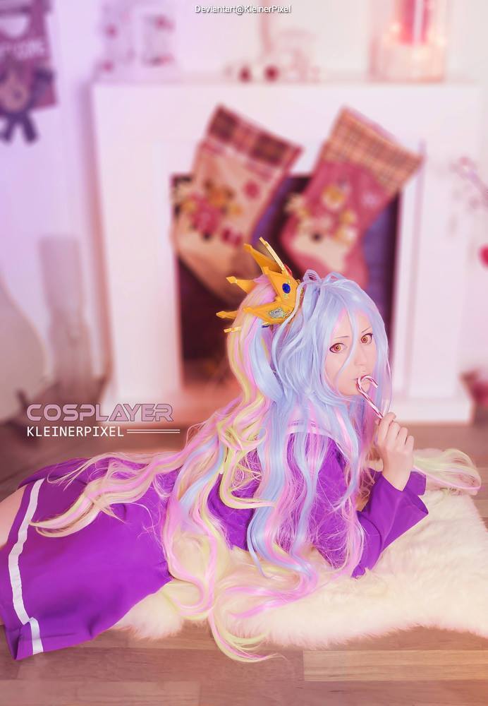 No Game No Life - Shiro Cosplay full body portrait