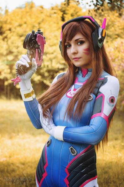 Overwatch - D.VA (Hana Song) (Hatsune Miku) Cosplay