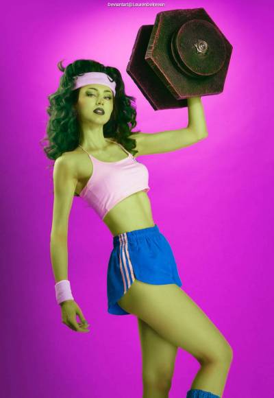 She-Hulk - Jennifer Walters (Workout) Cosplay