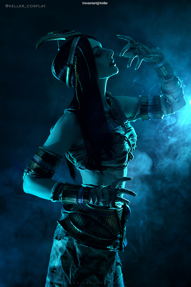 Smite - Izanami (Matron of the Dead) Cosplay character recreation portrait