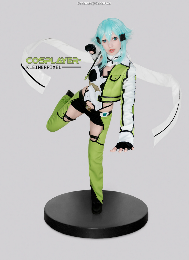 Sword Art Online - Asada Shino (Sinon) Cosplay character costume portrait