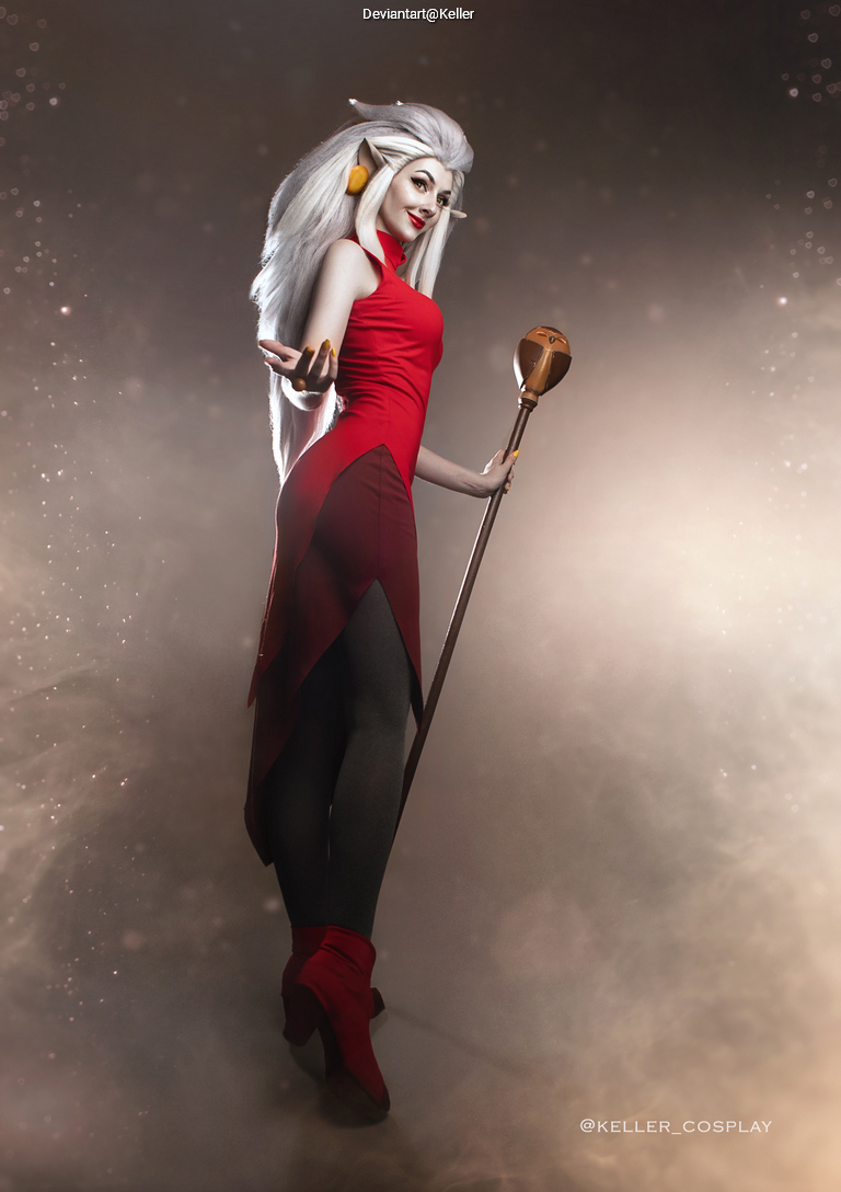 The Owl House - Edalyn Clawthorne Cosplay full body portrait