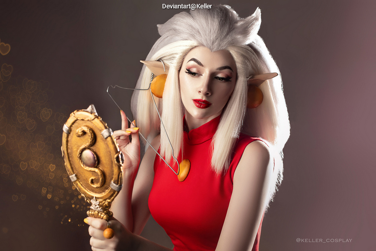 The Owl House - Edalyn Clawthorne Cosplay full length photo