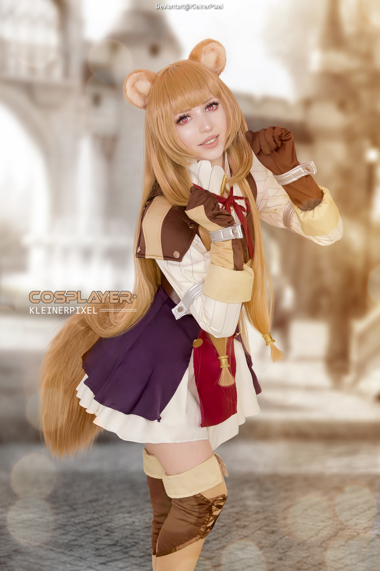 The Rising of the Shield Hero - Raphtalia (Katana Hero) Cosplay full body portrait