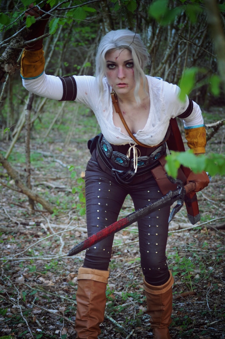 The Witcher 3 - Wild Hunt - Ciri (Cirilla Fiona Elen Riannon) Cosplay - anime costume