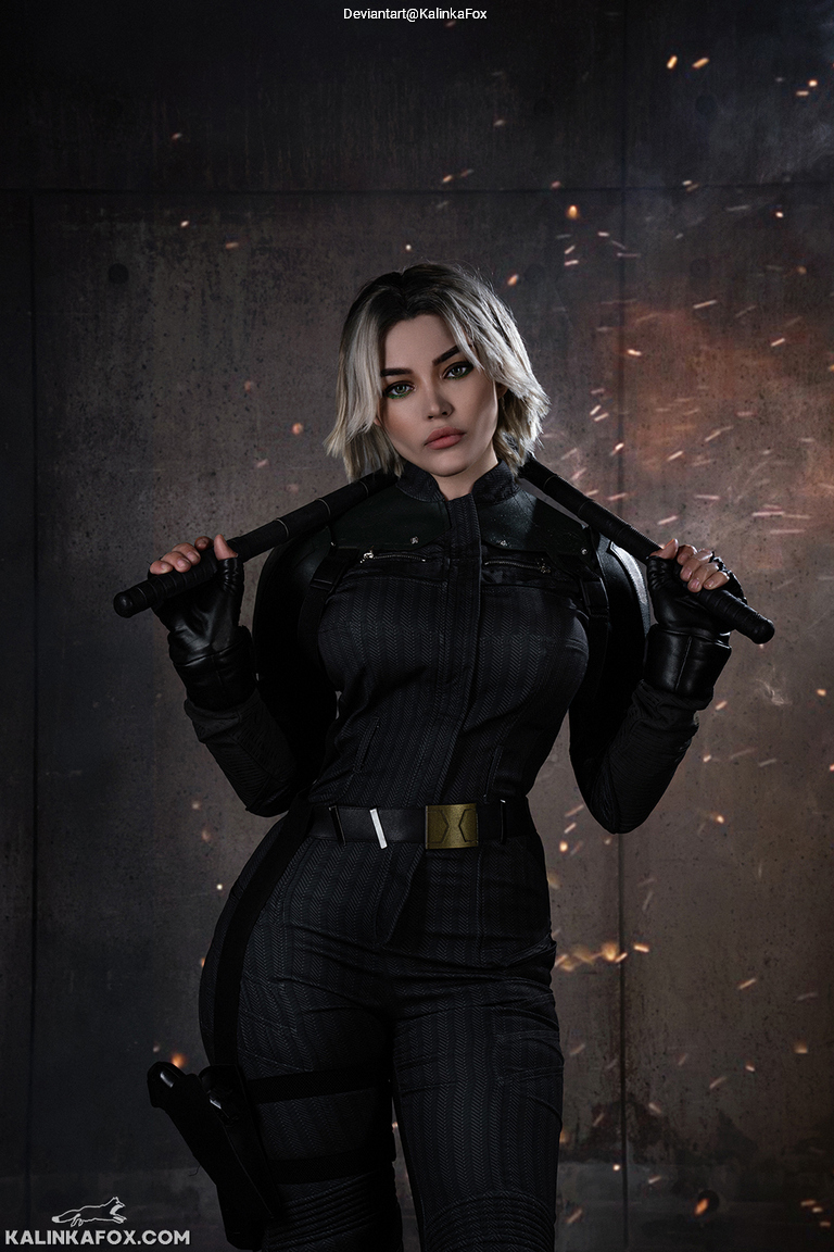 Thunderbolts - Yelena Belova (Black Widow) Cosplay full length photo