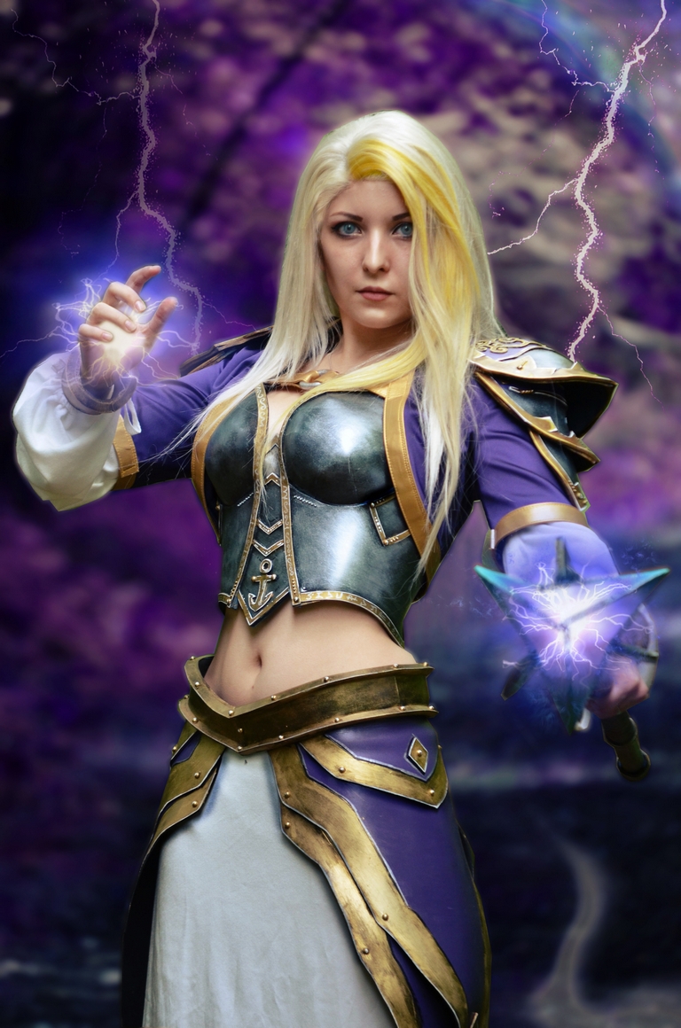 World of Warcraft - Battle for Azeroth - Jaina Proudmoore Cosplay character costume portrait
