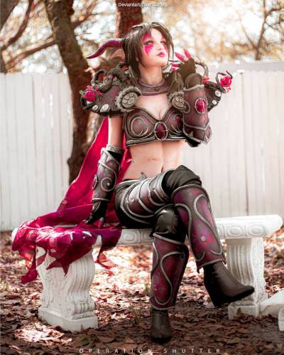 World of Warcraft - Shadowlands - Ysera (The Corrupted) Cosplay