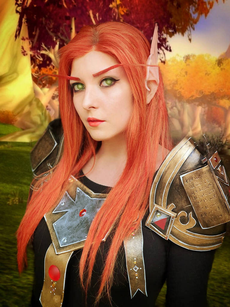 World of Warcraft - The Burning Crusade - Blood Elf (Rogue) Cosplay - cosplay study