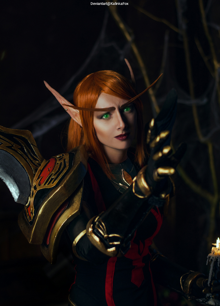 World of Warcraft - The Burning Crusade - Lady Liadrin (Blood Knight Matriarch) Cosplay character portrait photography