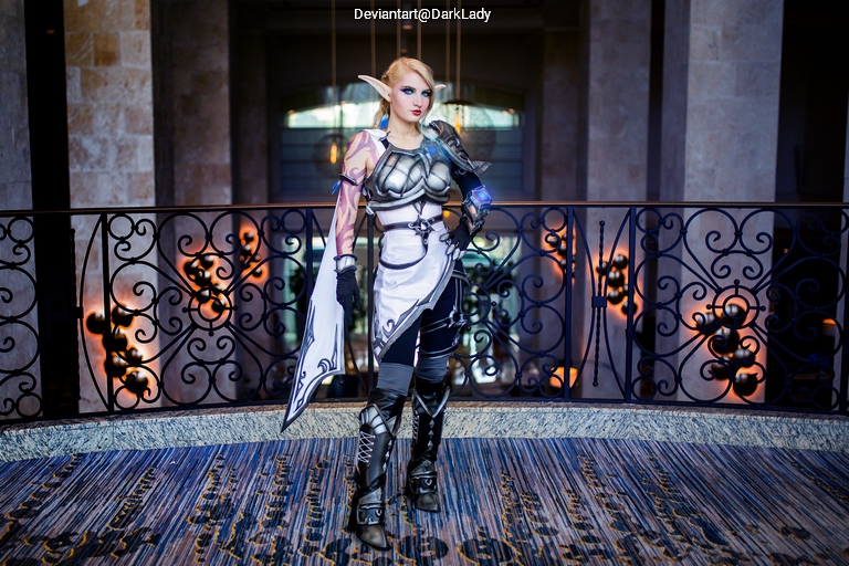World of Warcraft - The War Within - Alleria Windrunner Cosplay - full body port.