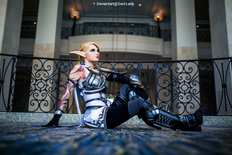 World of Warcraft - The War Within - Alleria Windrunner Cosplay - portrait photo