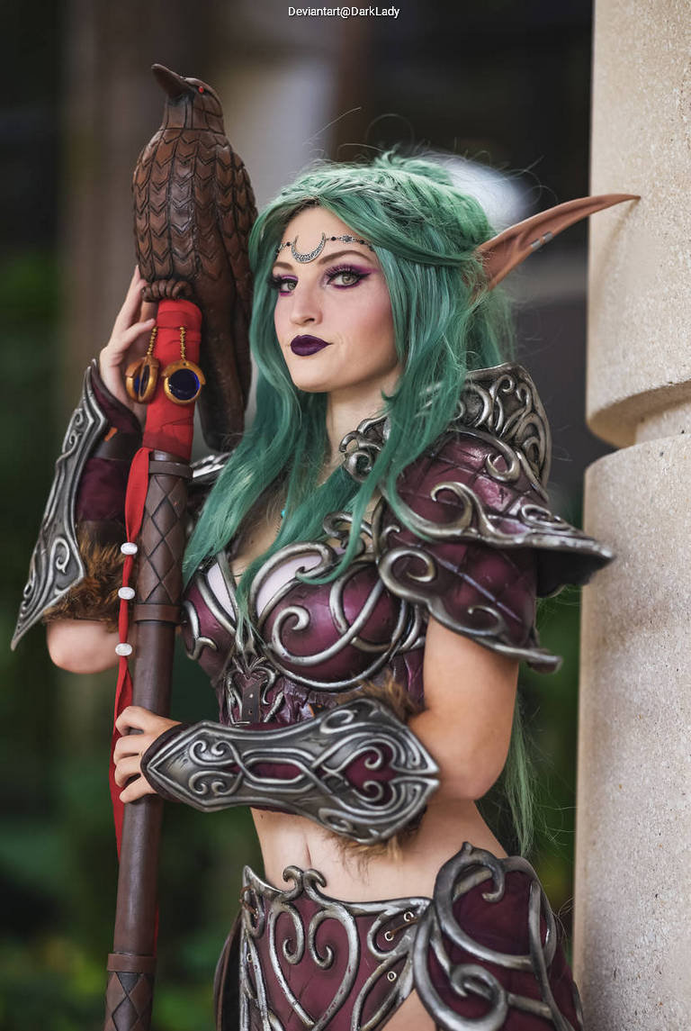 World of Warcraft - Tyrande Whisperwind Cosplay character portrait photography