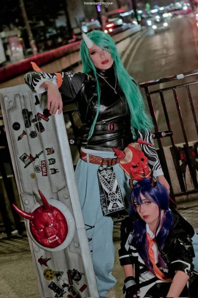 Arknights - Hoshiguma & Ch en Cosplay