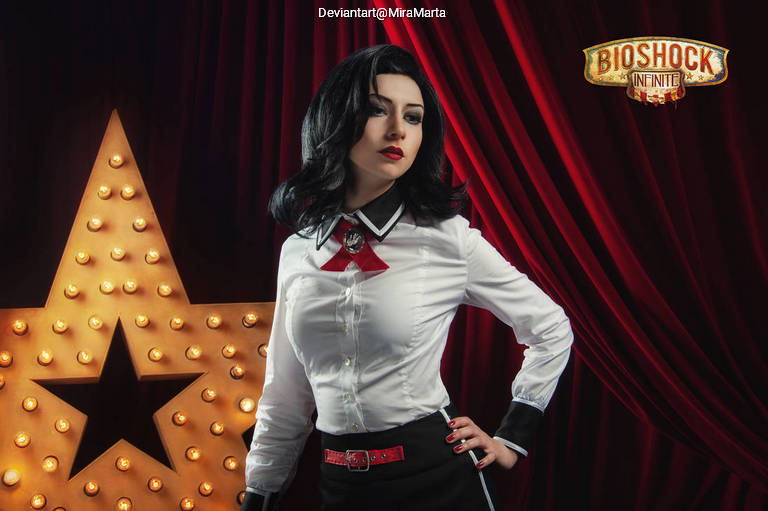 BioShock - Infinite - Elizabeth (Anna DeWitt) Cosplay full length photo