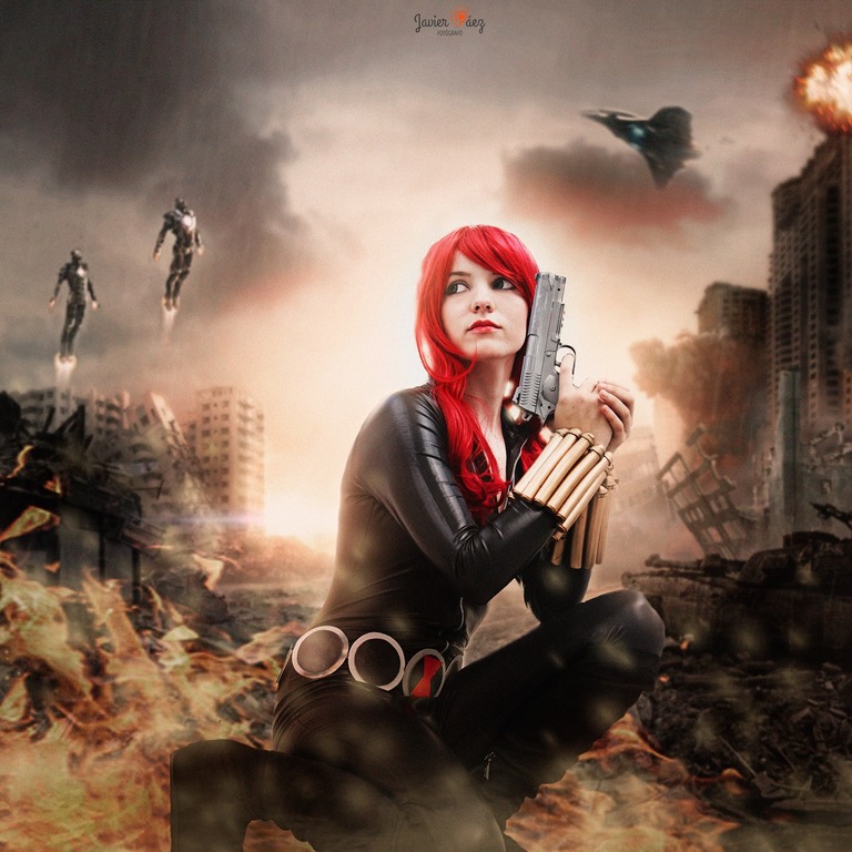 Black Widow - Natasha Romanoff (Black Widow) (Shunya Yamashita) (Concept) Cosplay - authentic view