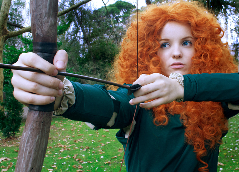 Brave - Merida (Princess Merida of DunBroch) Cosplay full length photo