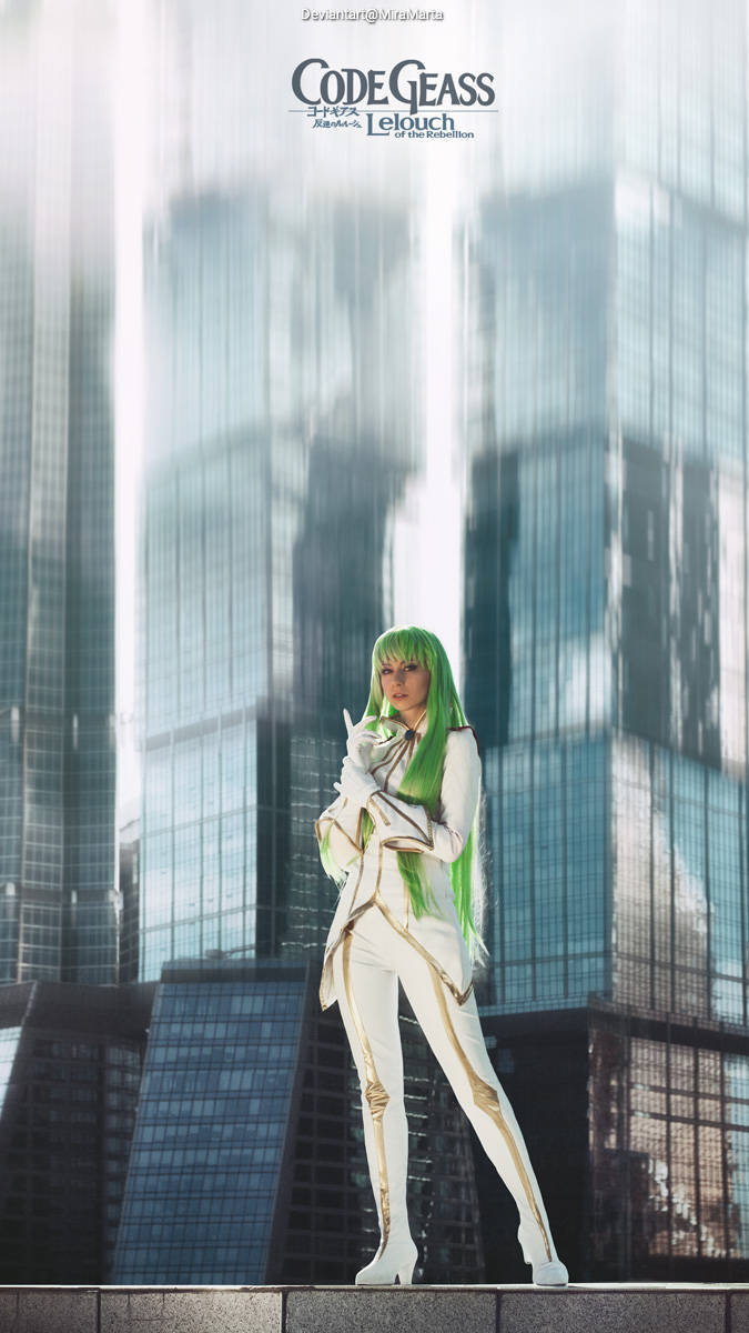 Code Geass - Lelouch of the Rebellion - C.C. (Immortal Witch) Cosplay full body portrait photography