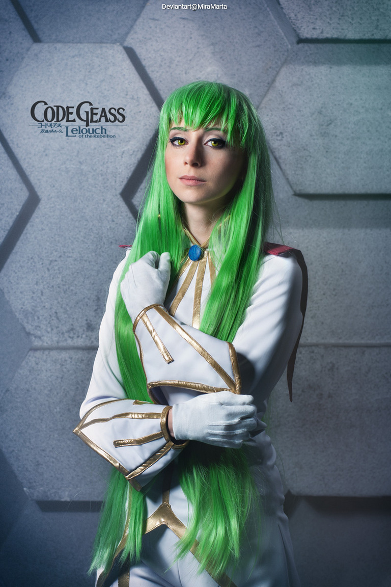 Code Geass - Lelouch of the Rebellion - C.C. (Immortal Witch) Cosplay costume showcase portrait