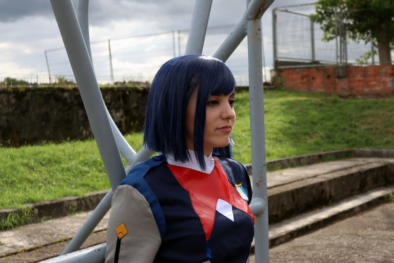 DARLING in the FRANXX - Ichigo (Code 015) Cosplay - full length photo