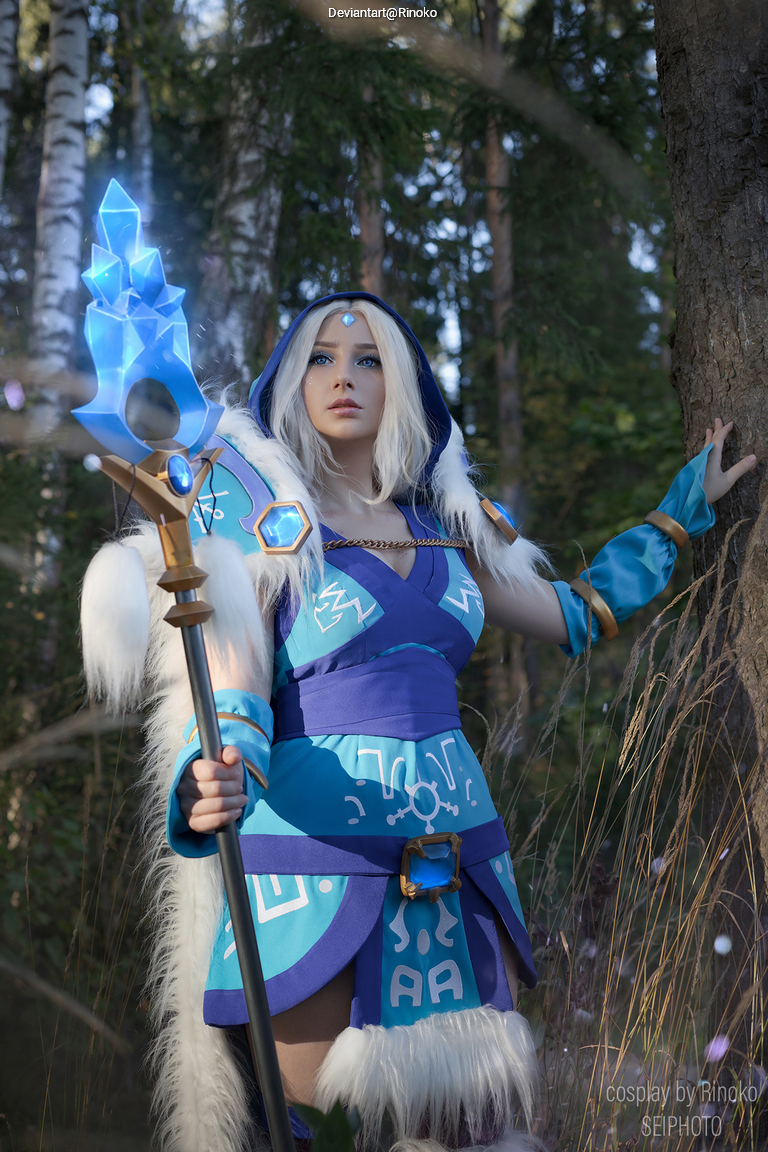 Dota 2 - Rylai (Crystal Maiden) (Heart of the North) Cosplay - visual exploration