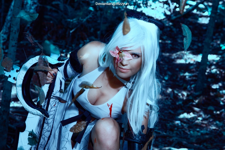 Drakengard 3 - Zero (Rose) Cosplay - light aesthetic photography