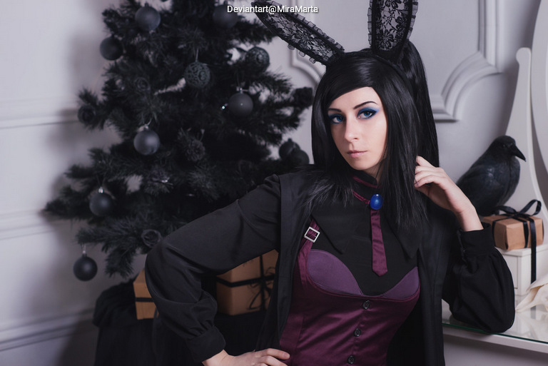 Ergo Proxy - Re-L Mayer (Scary lady) (Bunny) Cosplay full length photo