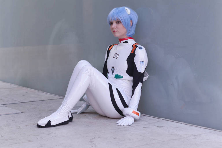 Evangelion - 3.0 You Can (Not) Redo - Rei Ayanami Cosplay full body character photo