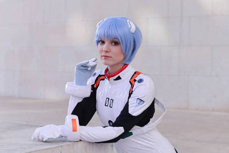 Evangelion - 3.0 You Can (Not) Redo - Rei Ayanami Cosplay full length photo