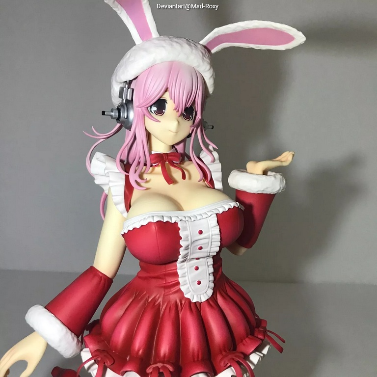 FREEing - Super Sonico - Super Sonico (Santa Bunny Figure) (Christmas) (Lingerie) Cosplay character recreation portrait