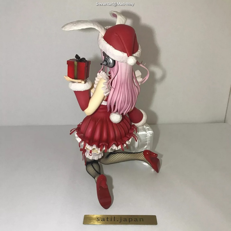 FREEing - Super Sonico - Super Sonico (Santa Bunny Figure) (Christmas) (Lingerie) Cosplay full body character photo