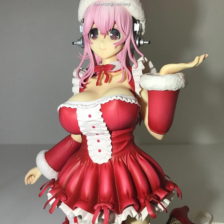 FREEing - Super Sonico - Super Sonico (Santa Bunny Figure) (Christmas) (Lingerie) Cosplay full length character portrait