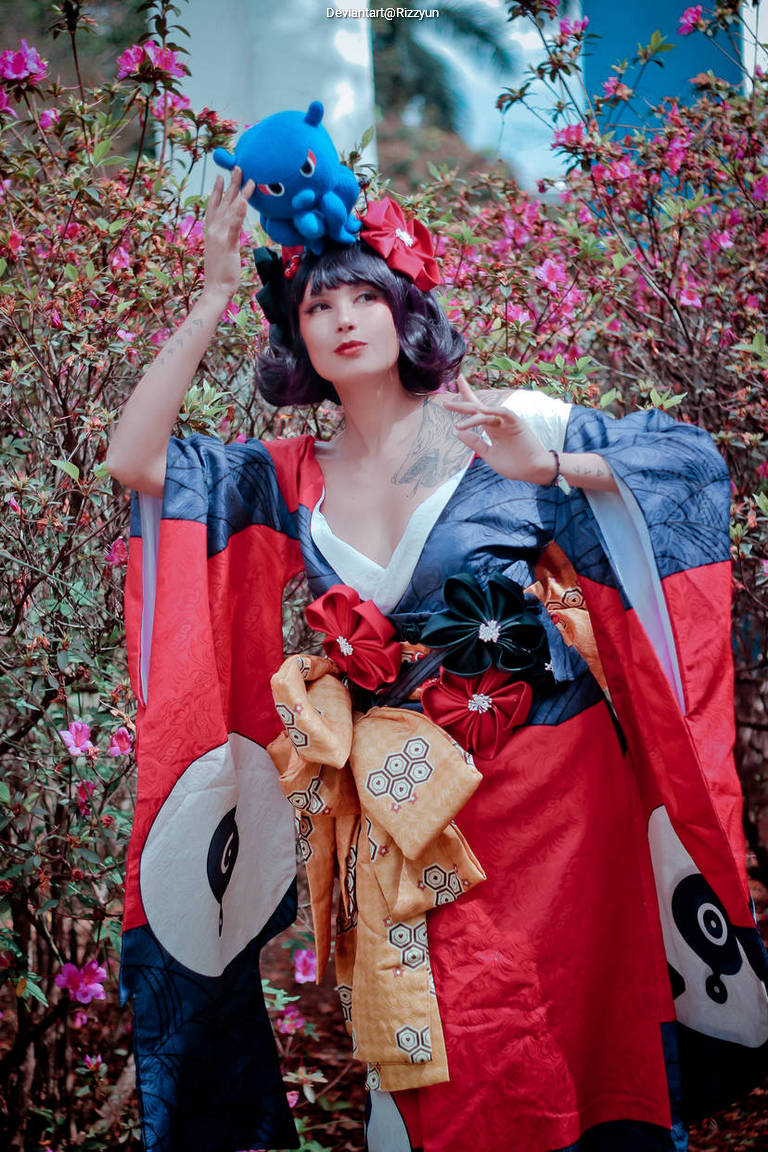 Fate Grand Order - Katsushika Hokusai (Foreigner) Cosplay character costume portrait