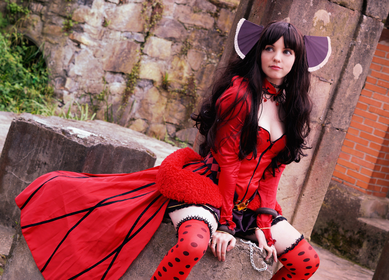 Fate Grand Order - Rin Tohsaka Cosplay - light aesthetic photography