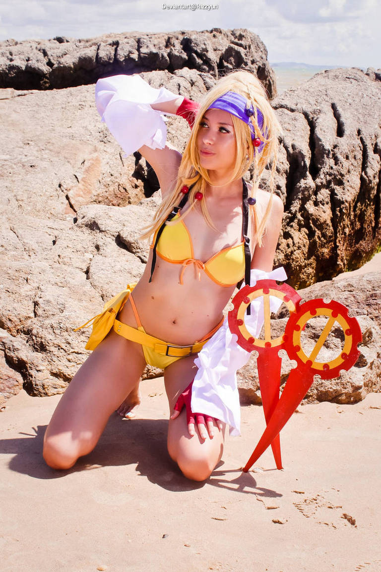 Final Fantasy 10-2 - Rikku Cosplay character portrait photography